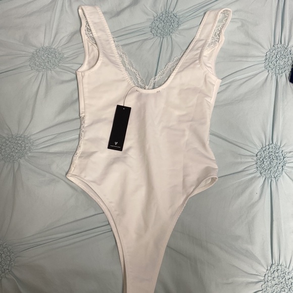 White bodysuit - Picture 3 of 3